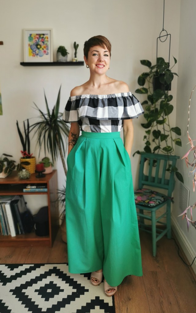 Helen's Closet Winslow Culottes styled three different ways
